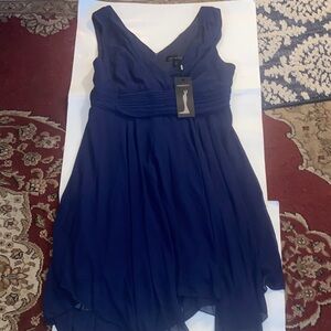 Ever Pretty Navy Blue Mini Dress